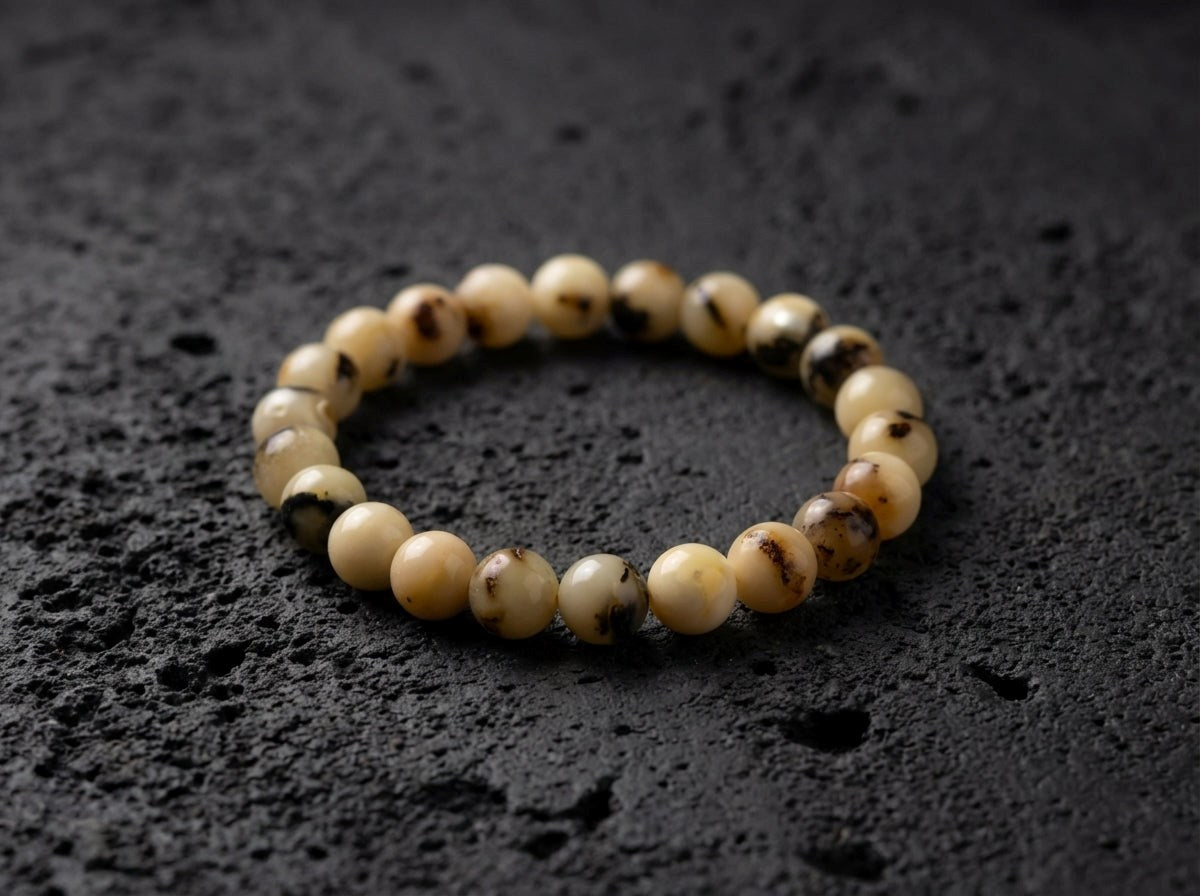 Kaya Damla Kehribar Bileklik – 8 mm