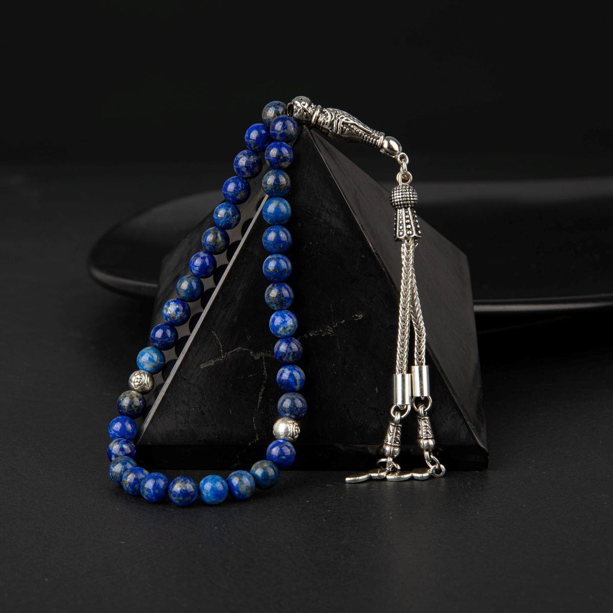Lapis Lazuli Doğal Taş Tesbih – 33’lük / 6 mm