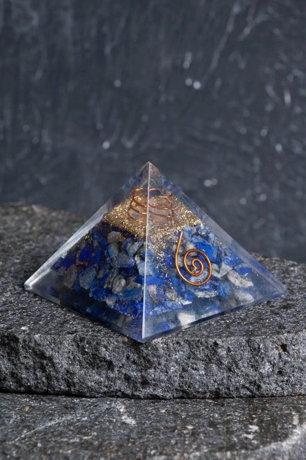 Sertifikalı Lapis Lazuli Piramit