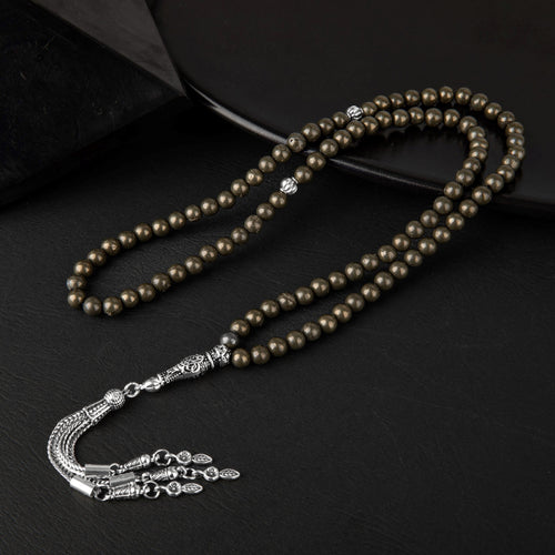 Pirit Doğal Taş Tesbih 99’luk – 6mm El İşçiliği