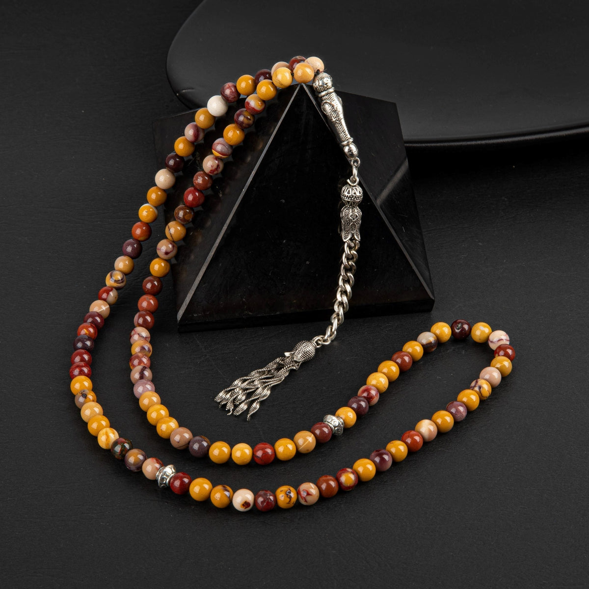 Jasper Doğal Taş Tesbih – 99’luk / 6 mm