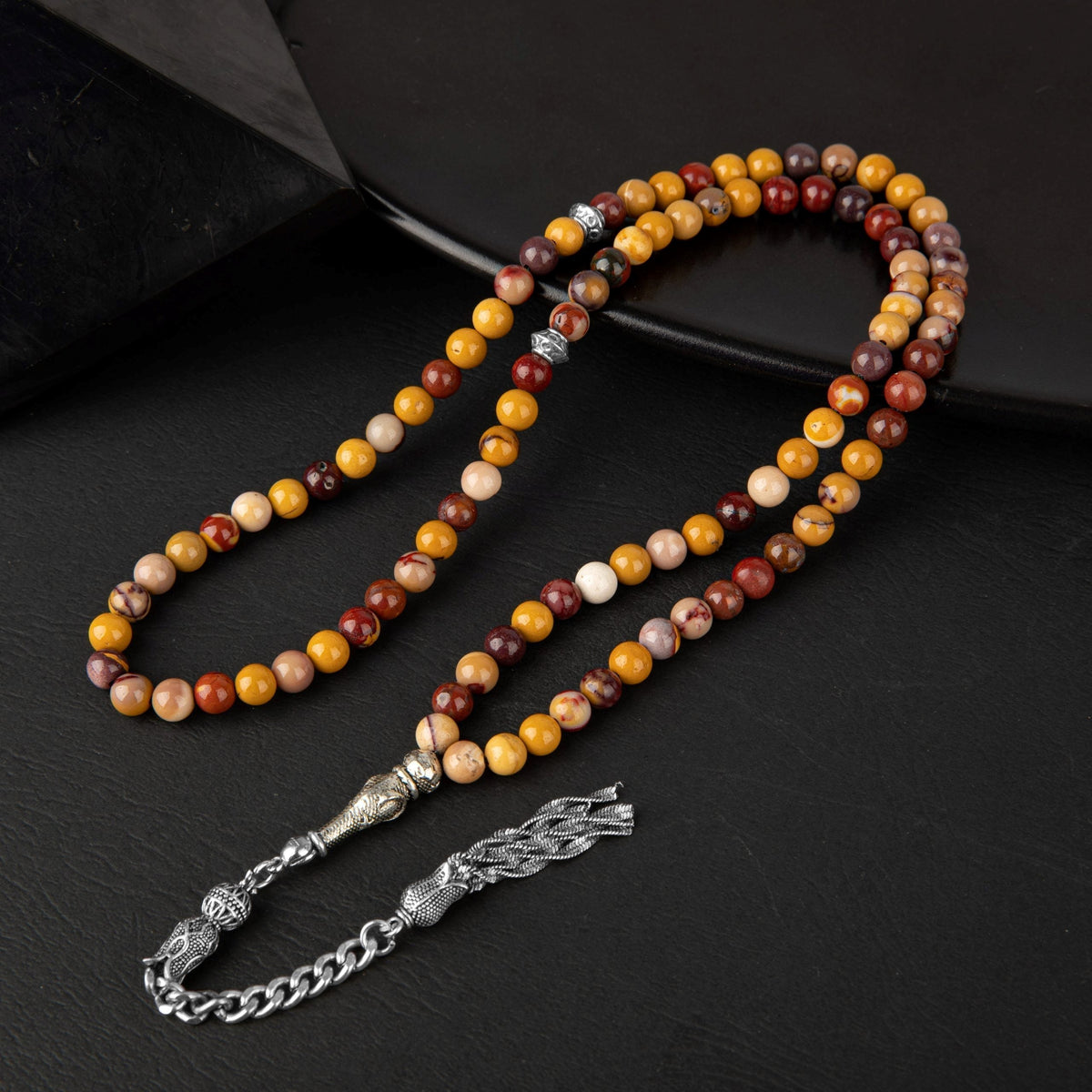 Jasper Doğal Taş Tesbih – 99’luk / 6 mm