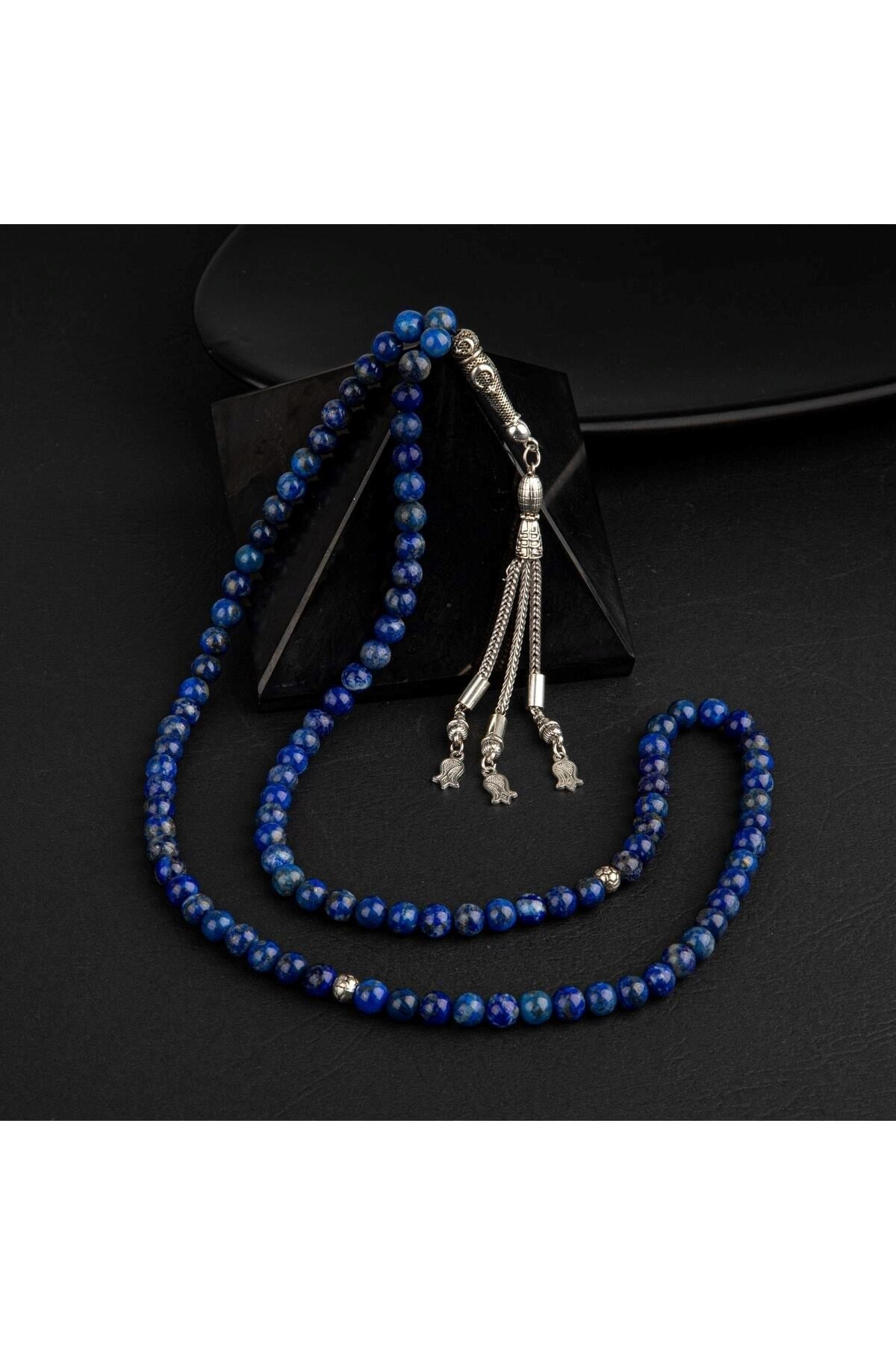 Lapis Lazuli Doğal Taş Tesbih 99luk - 6mm