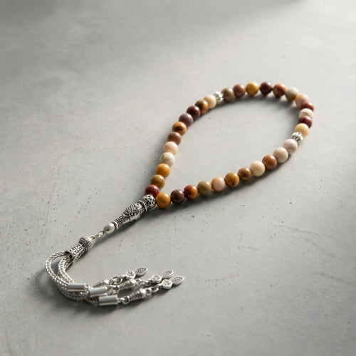 Jasper Doğal Taş Tesbih – 33’lük / 6 mm