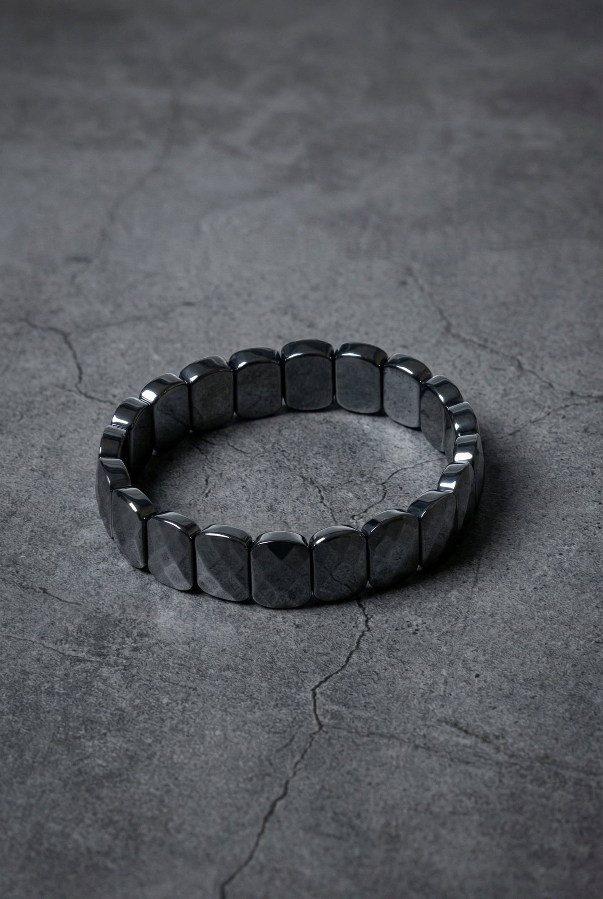 Trehartz Doğal Taş Geniş Kesim Bileklik (Rolex Stil)