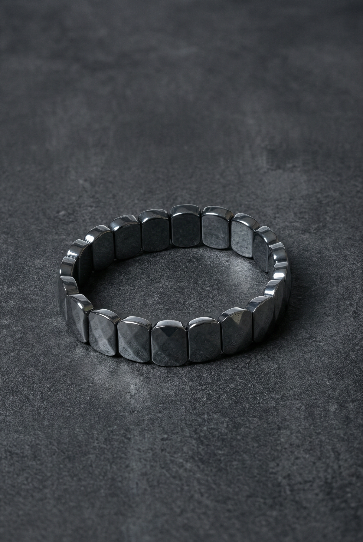 Trehartz Doğal Taş Geniş Kesim Bileklik (Rolex Stil)