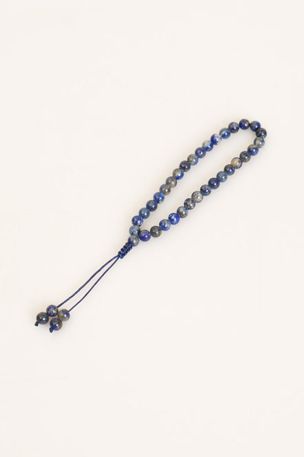 Lapis Lazuli Doğal Taş Bileklik & Tesbih Seti – 6 mm | Uyumlu Model