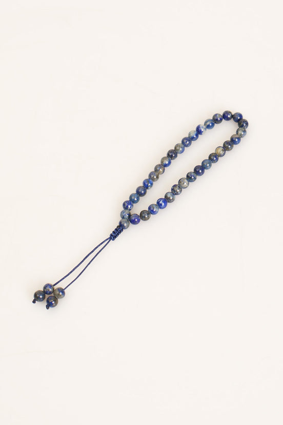 Lapis Lazuli Doğal Taş Bileklik & Tesbih Seti – 6 mm | Uyumlu Model