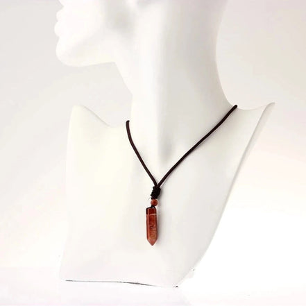 Jasper Doğal Taş Kolye Ucu 3cm