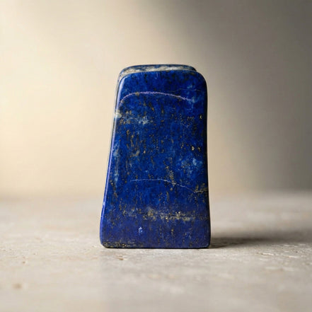 Lapis Lazuli Doğal Taş Parça – 202 gr | 5 × 7,5 cm