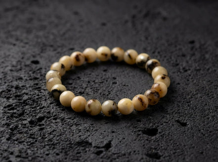 Kaya Damla Kehribar Bileklik – 8 mm