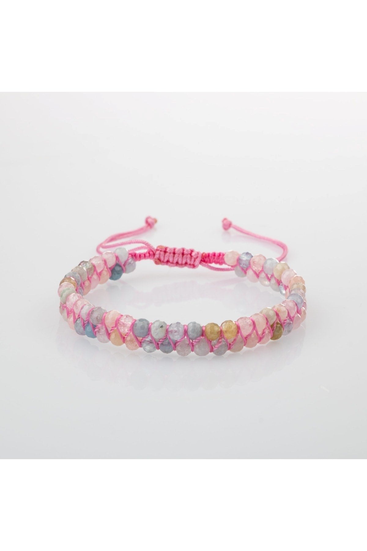 Helidor 3-4mm Çift Sıra Doğal Taş Bileklik