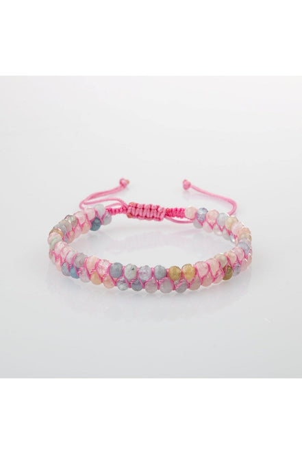 Helidor 3-4mm Çift Sıra Doğal Taş Bileklik