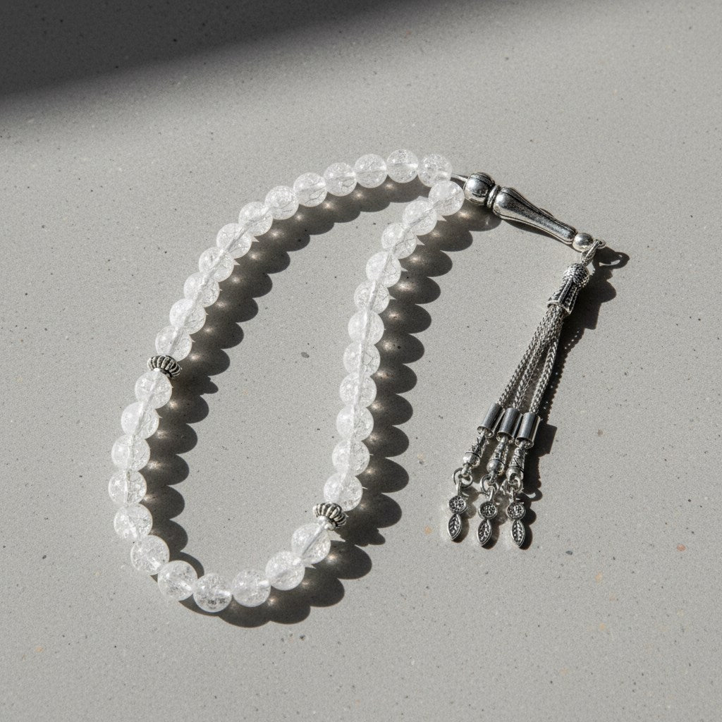 Necef Doğal Taş Tesbih – 33’lük / 8 mm