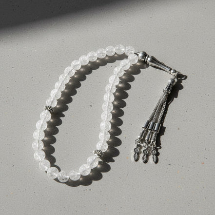 Necef Doğal Taş Tesbih – 33’lük / 8 mm