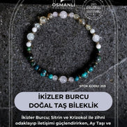 İkizler Burcu Doğal Taş Bileklik (SK:259)