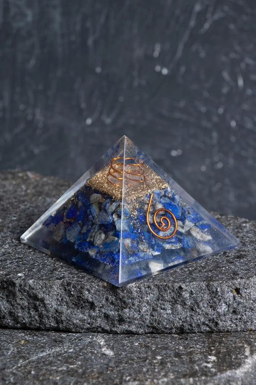 Sertifikalı Lapis Lazuli Piramit