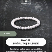 Havlit 6mm Doğal Taş Bileklik