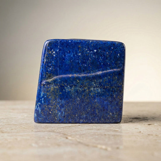 Lapis Lazuli Doğal Taş Parça – 417 gr | 8 × 7,5 cm