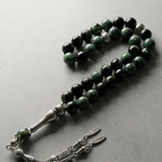 Kanbaba Jasper Doğal Taş Tesbih – 33’lük / 8 mm