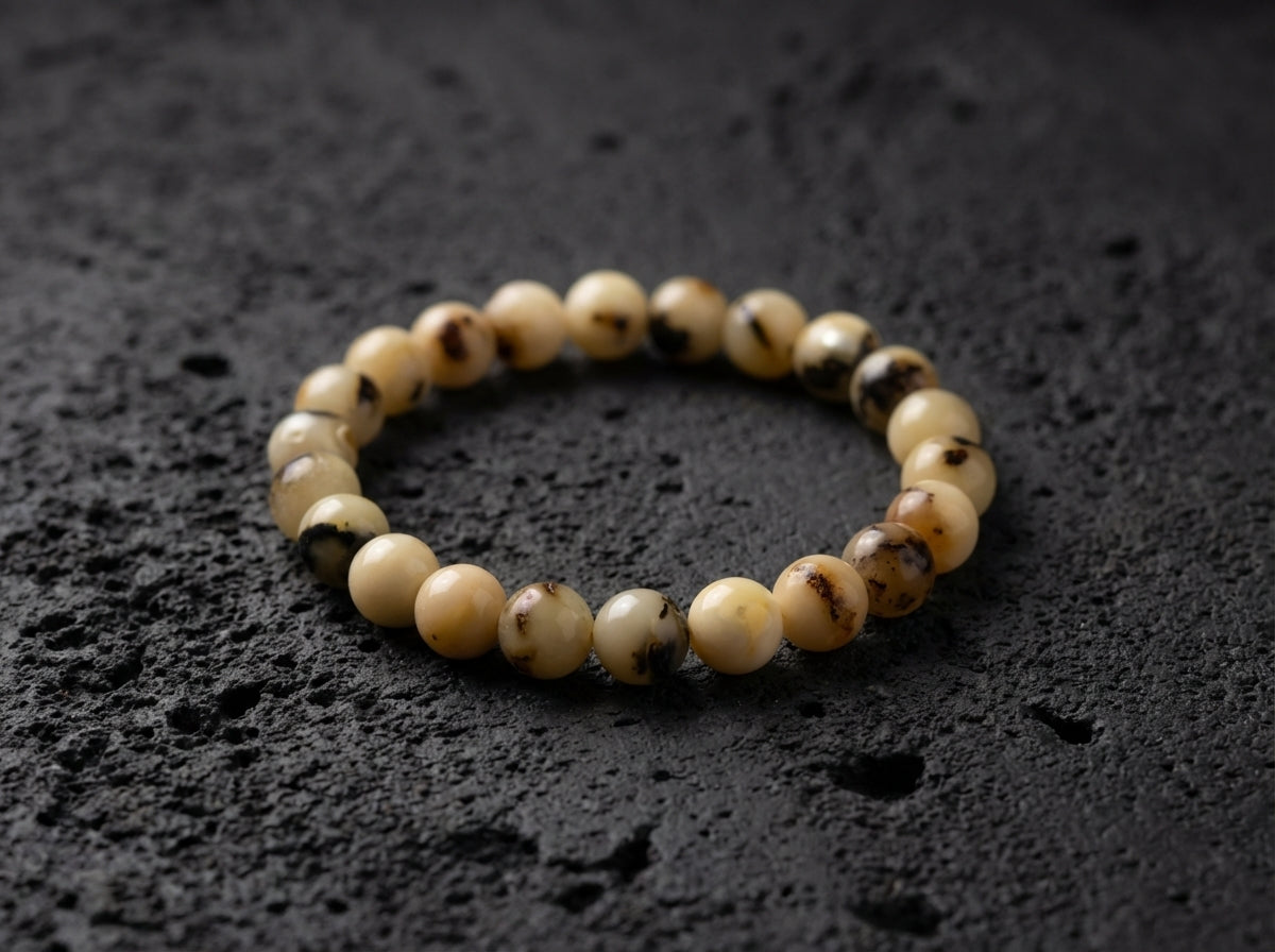 Kaya Damla Kehribar Bileklik – 8 mm