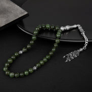 Yeşim Doğal Taş Tesbih – 33’lük / 8 mm
