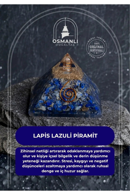 Lapis lazuli Piramit