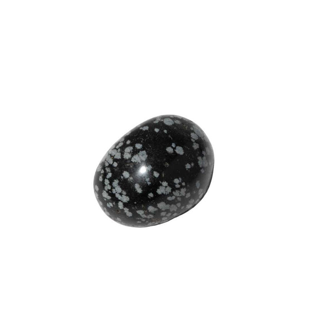 Karlı Obsidyen Doğal Taş Tımbıl El Taşı
