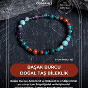 Başak Burcu Doğal Taş Bileklik (SK:253)