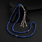 Lapis Lazuli Doğal Taş Tesbih 99’luk – 6mm El İşçiliği