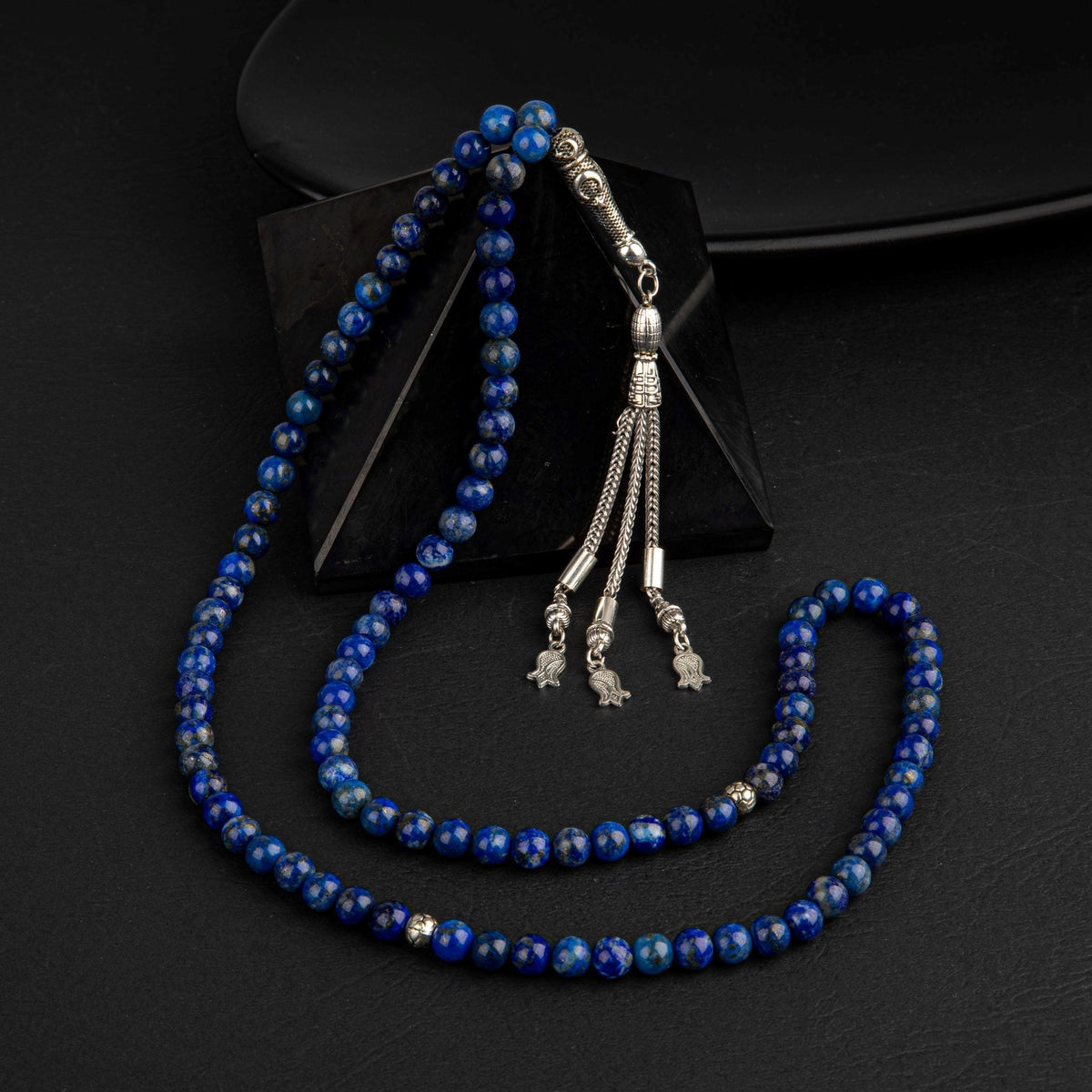 Lapis Lazuli Doğal Taş Tesbih 99’luk – 6mm El İşçiliği