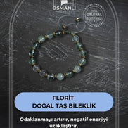 Florit Doğal Taş Bileklik