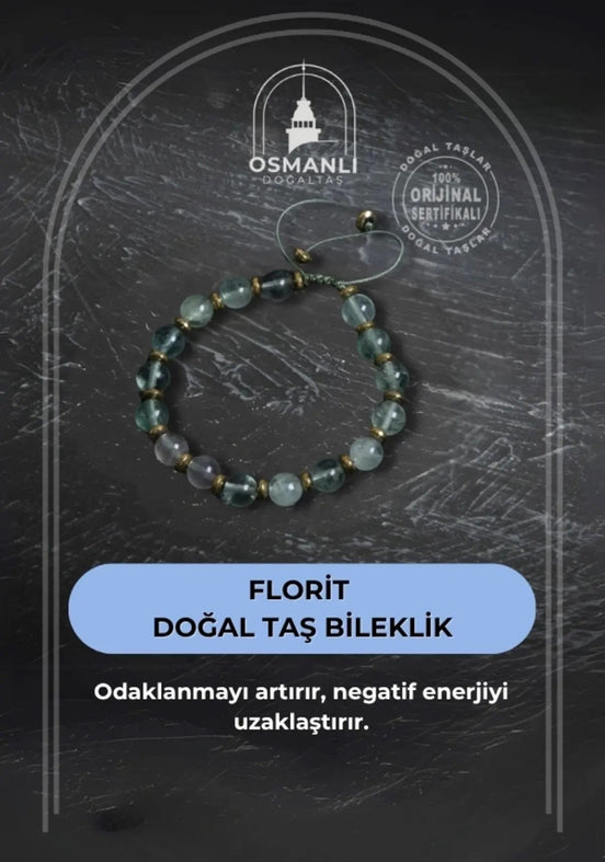Florit Doğal Taş Bileklik