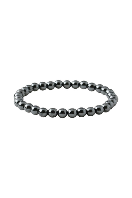 Hematit 6mm Doğal Taş Bileklik