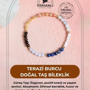 Terazi Burcu Doğal Taş Bileklik