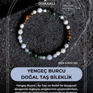 Yengeç Burcu Doğal Taş Bileklik (SK:263)