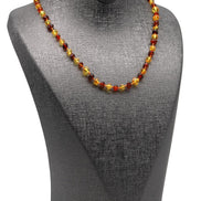 Damla Kehribar Kolye – 44 cm | 6 × 3 mm | 6,4 gr