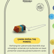 Çakra Doğal Taş Pandül