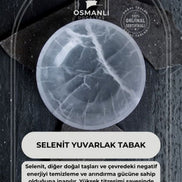 Selenit Yuvarlak Tabak no.6