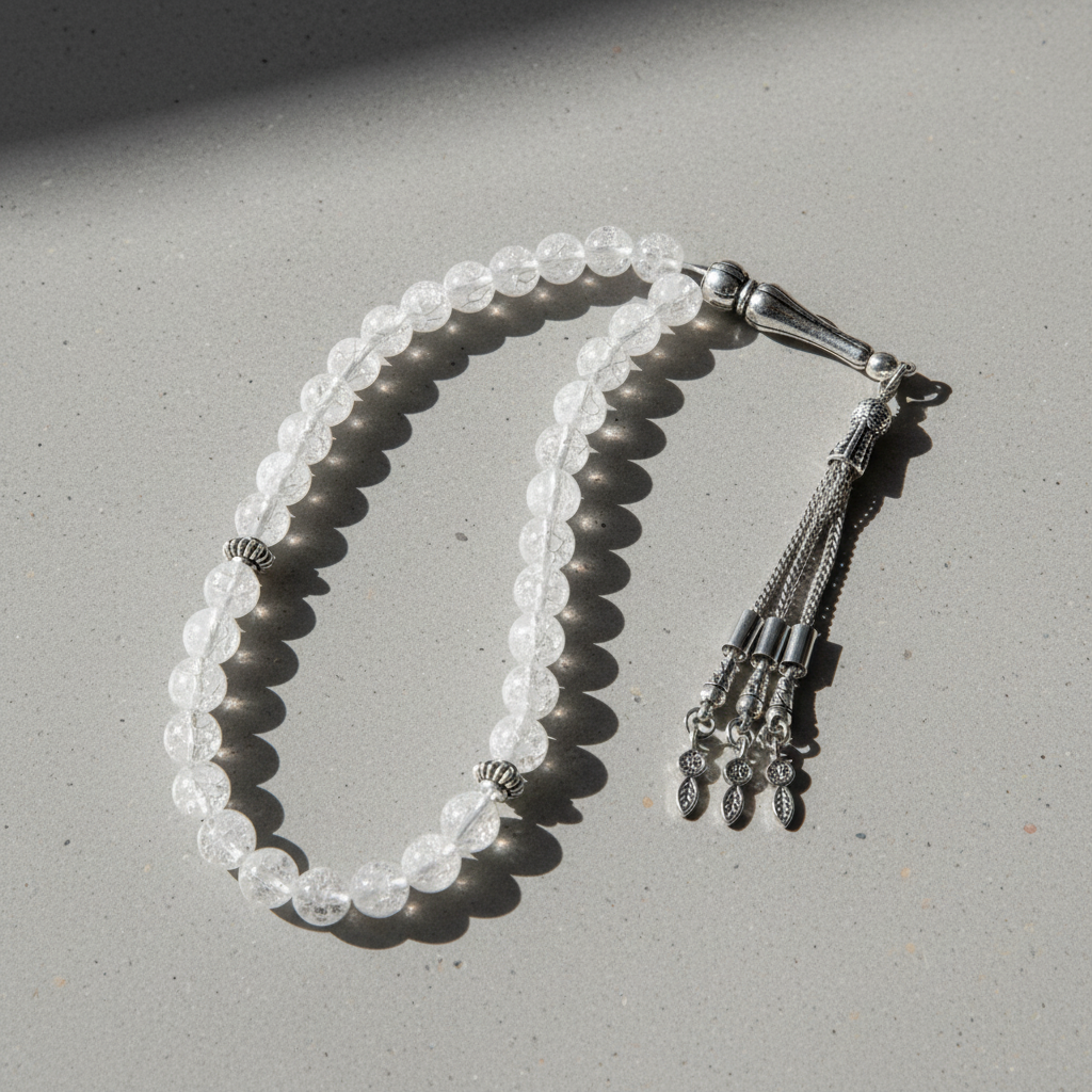 Necef Doğal Taş Tesbih – 33’lük / 8 mm