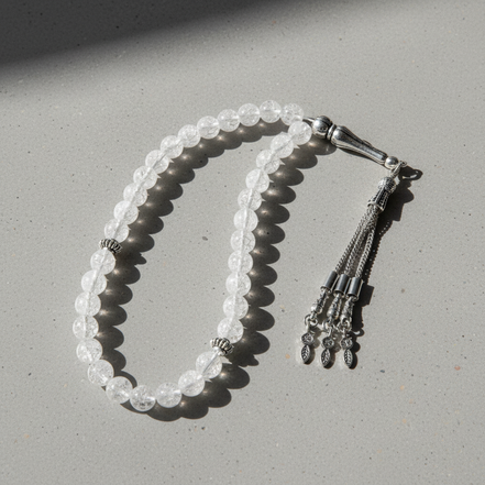 Necef Doğal Taş Tesbih – 33’lük / 8 mm