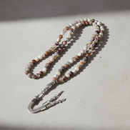 Botswana Akiği Doğal Taş Tesbih – 99’luk / 6 mm
