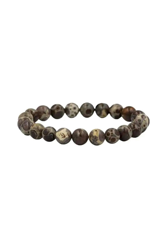 Meksika Jasper 6mm Doğal Taş Bileklik