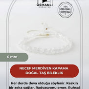 Necef 6mm Merdiven Kapama Doğal Taş Bileklik