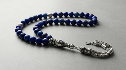 Lapis Lazuli Doğal Taş Tesbih – 33’lük / 6 mm