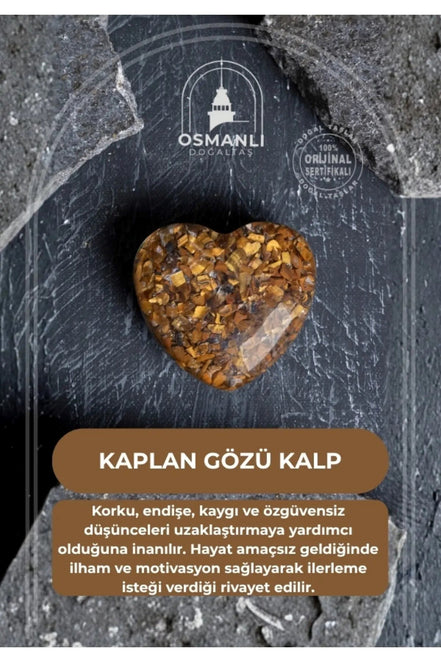 Sertfikalı Kaplan Gözü Kalp
