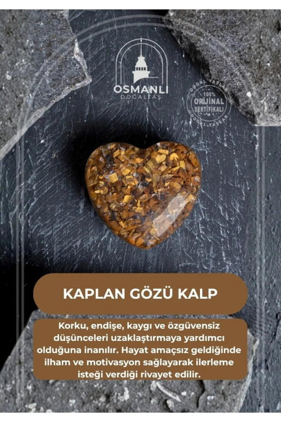 Sertfikalı Kaplan Gözü Kalp