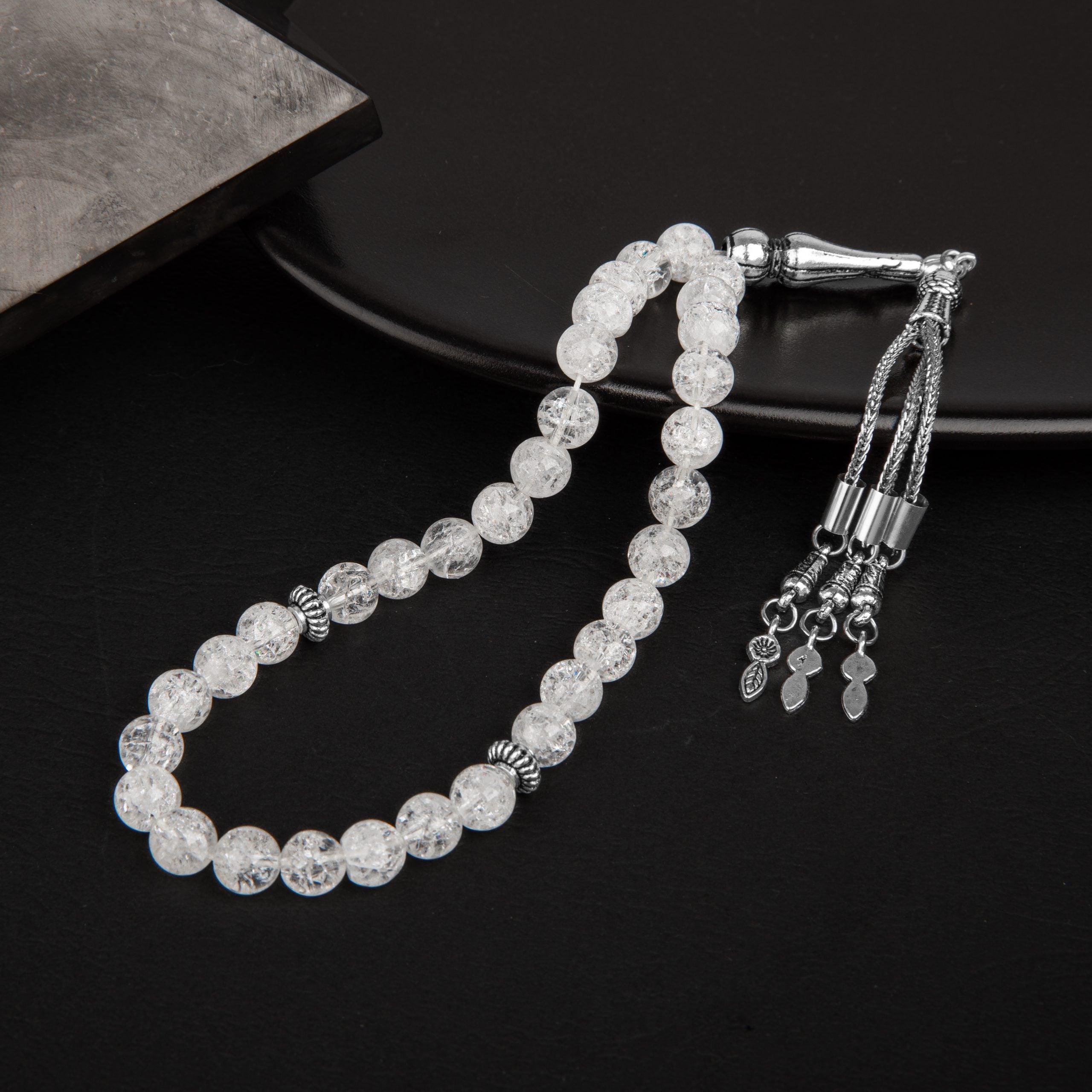 Necef Doğal Taş Tesbih 33lük - 8mm