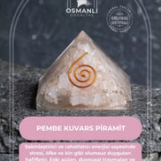 Pembe Kuvars Piramit