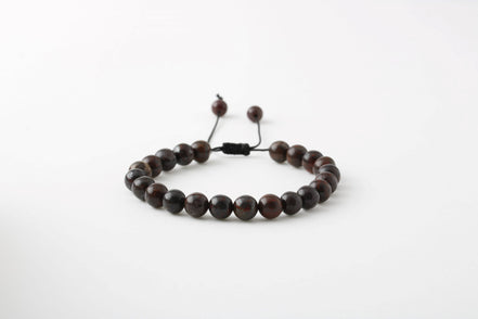 Dragon Jasper 8 mm Merdiven Kapama Doğal Taş Bileklik – El İşçiliği